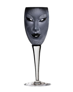 Electra Wine Glass Black